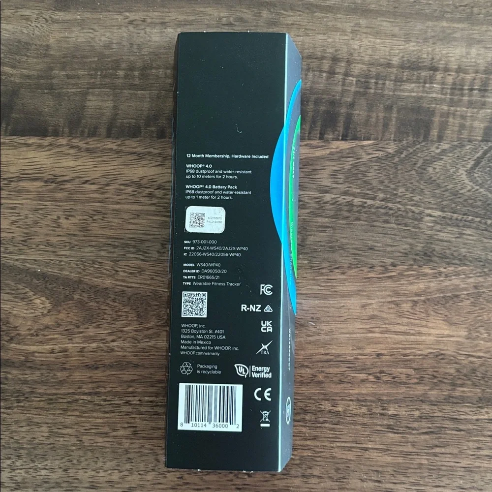 4.0 Black Wristband Fitness Wearable Clip Bundle